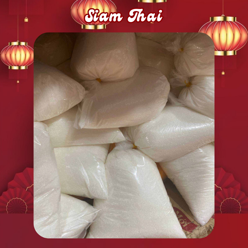 Túi 1kg/3kg Đường Cát Trắng Thái Lan, Đường Mía Thái Lan, Đường Cát Thái Mịn
