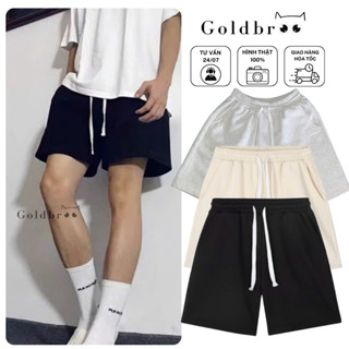 Quần Short đùi nam nỉ bông mềm mịn nhẹ mát thoải mái năng động Goldbroo