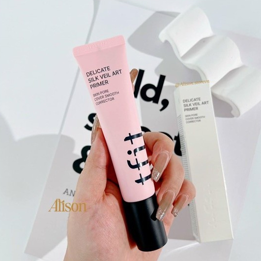 Kem Lót Trang Điểm T.F.I.T Delicate Silk Veil Art Primer 30ml Màu Hồng