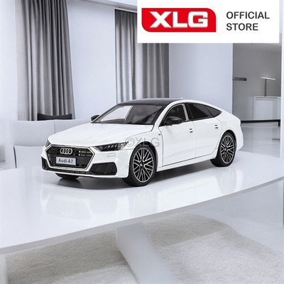 Mô hình xe ô tô Audi A7 1:24 cao cấp có đèn âm thanh bằng hợp kim