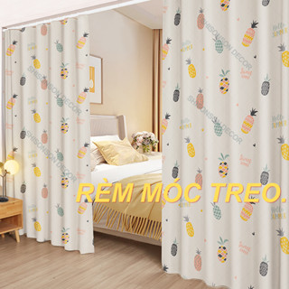 Rèm ngăn phòng ngủ, rèm che gác trọ treo móc Rido Shisonson - Che chắn riêng tư, decor, màn kéo, ngăn sáng tốt nhà cửa