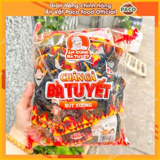 [TẶNG 1 CHAI SỐT MUỐI CHẤM] combo 20 chân gà xả tắc chân gà rút xương ăn cùng bà tuyết tặng 1 chai sốt muối paco food
