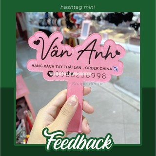 hastag mini làm theo yêu cầu