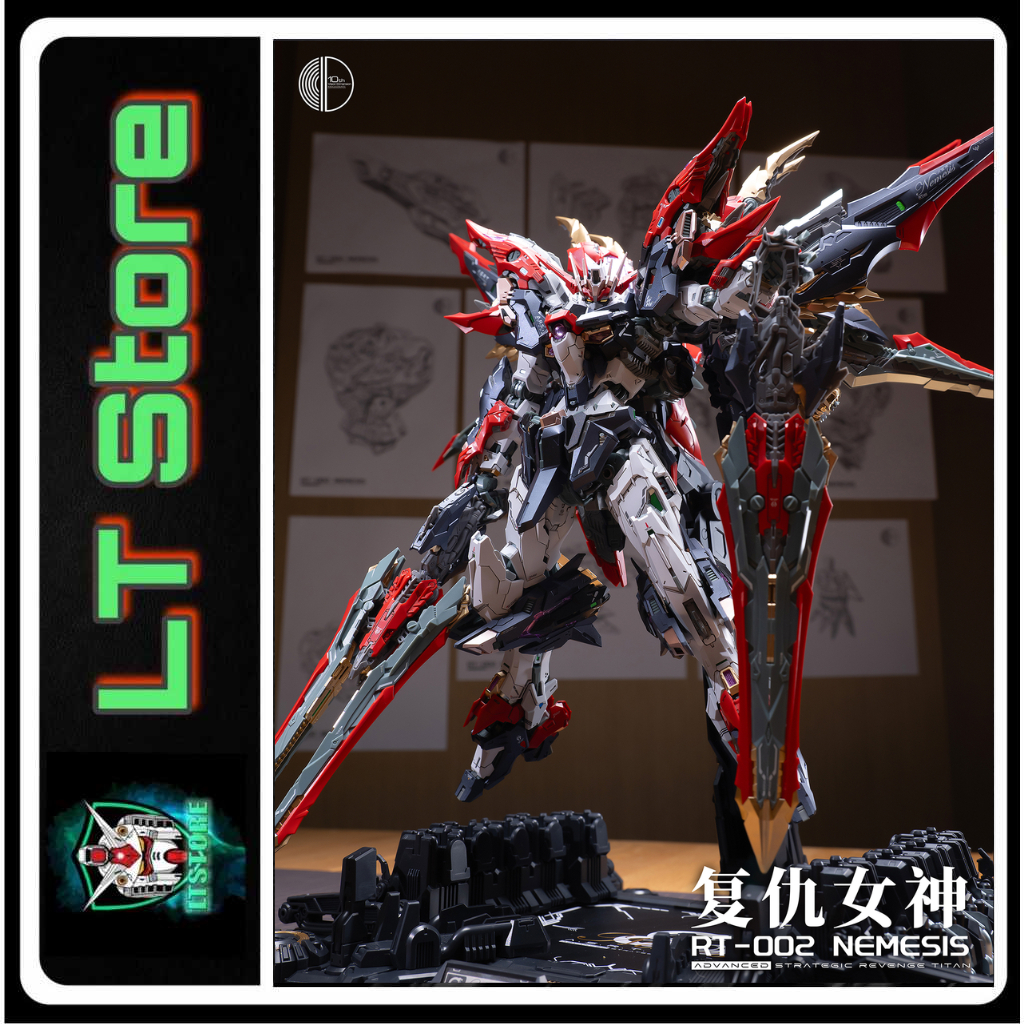   CÓ SẴN  Mô Hình Lắp Ráp Nemesis - Goddess of Revenge - Nữ Thần Báo Thù - In Era +  Tặng kèm base bộ trang bị và decal  
