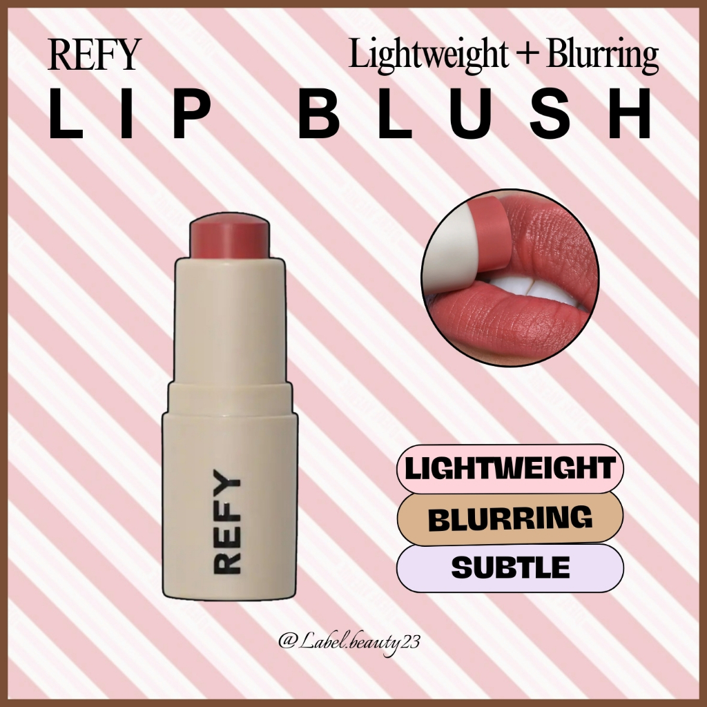 Sẵn ✨ Son REFY Lip Blush (KHÁCH IU ĐỌC KỸ MÔ TẢ GIÚP SHOP NHA) - 𝐋𝐚𝐛𝐞𝐥.𝐛𝐞𝐚𝐮𝐭𝐲 ✨