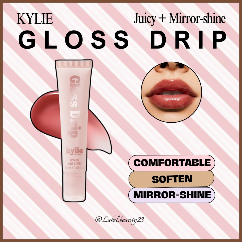 Sẵn ✨ Son Bóng Kylie Cosmetics Gloss Drip - 𝐋𝐚𝐛𝐞𝐥.𝐛𝐞𝐚𝐮𝐭𝐲 ✨