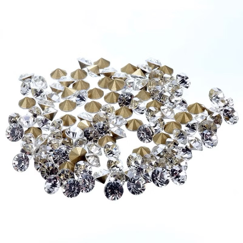 Đá chân nhọn nhiều size, đá làm nail, đá trang trí