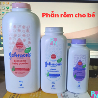 Phấn rôm cho bé phấn rôm sẩy Johnson baby 100g 200g 400g hàng Thái Lan Johnson's baby cho làn da mịn màng, thơm mát