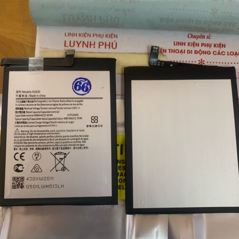 Pin nokia 3.4/HQ430 4000mAh pin mới