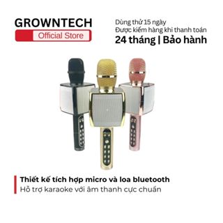 Loa bluetooth karaoke cầm tay YS91 kết hợp micro tiện lợi với công nghệ lọc âm thanh cực hay