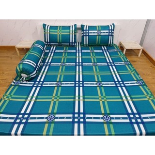 Bộ ga giường Thun lạnh việt nam cao cấp ( 1 ga + 2 áo nằm+ 1 áo ôm, đủ kích thước)