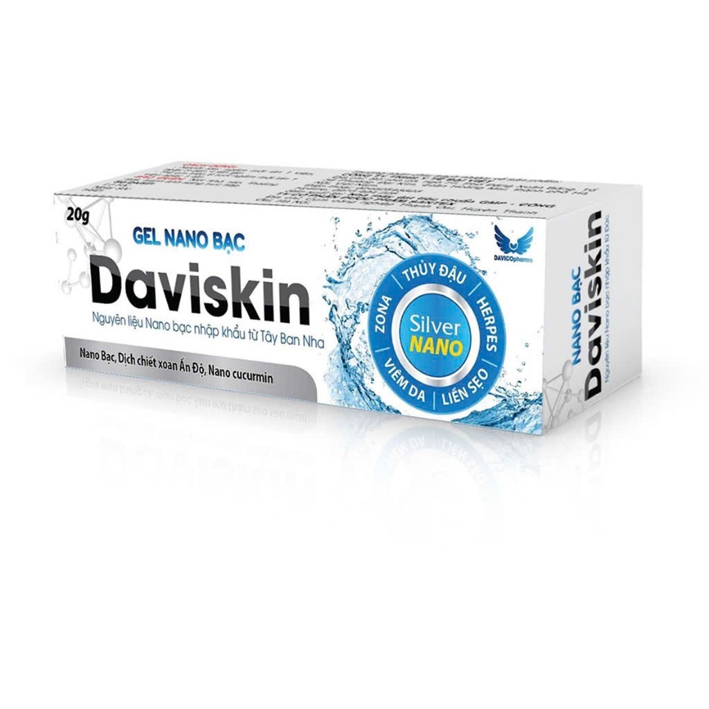 Kem Ngừa Mụn DAVISKIN 15g - Nguyên Liệu Nhập Khẩu Từ Tây Ban Nha