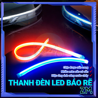 2 Dây Đèn Led Mí Audi Xi Nhan Điện 12V  Cho Ô tô và Xe Máy Hiệu Ứng 2 Chế Độ Xi Nhan Chạy Đuổi Demi Xếp Gạch