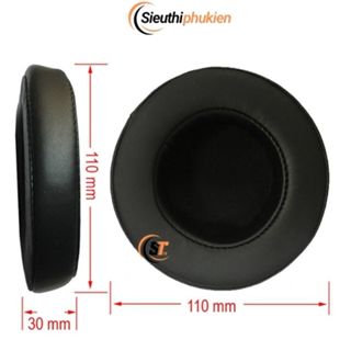 1 Cặp đệm ốp da dùng cho tai nghe Zidli Zh6 ZH7 Zh12s ZH11s ZH16 ZH17 ZH18 ZH20 , bọc mút ZIdli