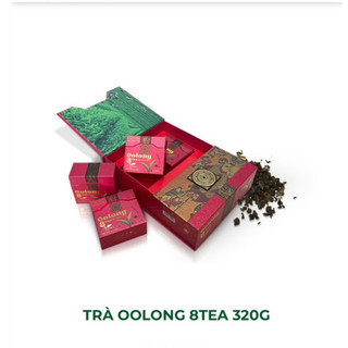 TRÀ Ô LONG TÂM CHÂU 8 TEA SET 320G