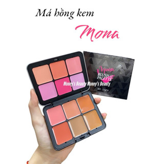  Bảng Má Hồng kem Mona Blush Palette 12 Ô 