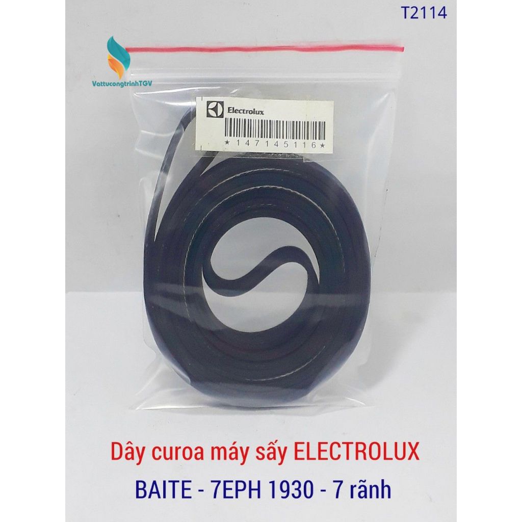 Dây Curoa máy sấy Electrolux BAITE - 7EPH 1930 - 7 rãnh