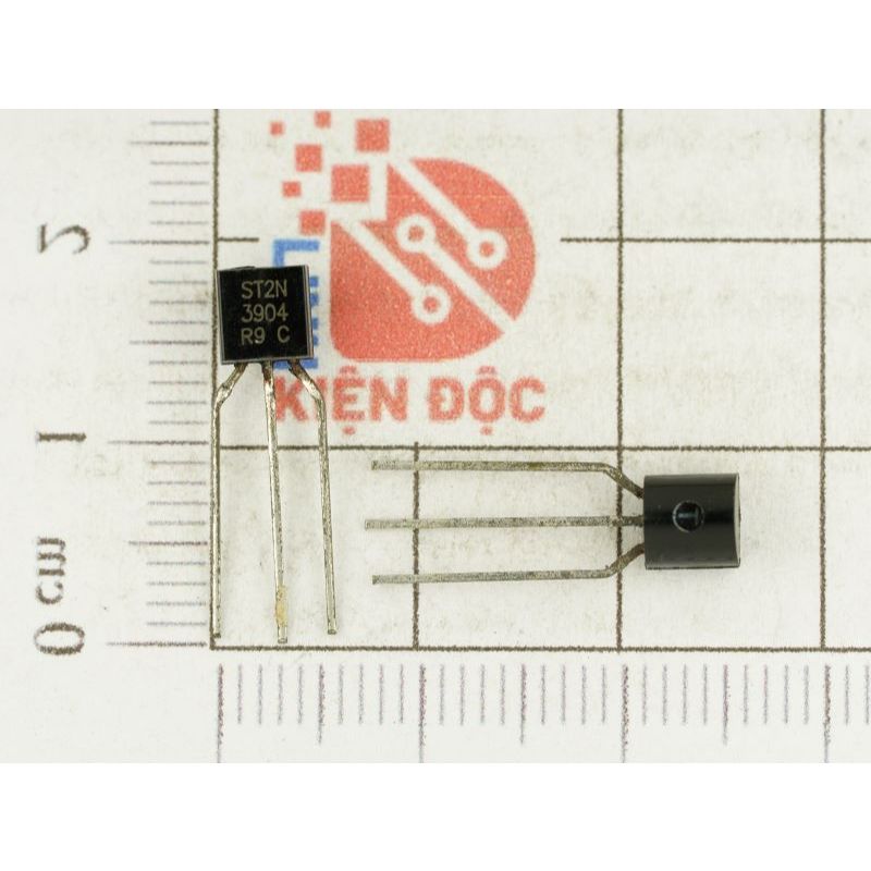 [Combo 20 chiếc] 2N3904 3904 Transistor NPN 0.2A 40V TO-92 hàng dây nhập khẩu