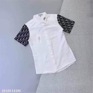 Áo Sơ Mi Cộc Trắng Thoms