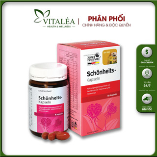 Tinh dầu hoa anh thảo Schonheits Sanct Bernhard ổn định nội tiết tố, tăng khả năng thụ thai, đẹp da hộp 60 viên - Đức