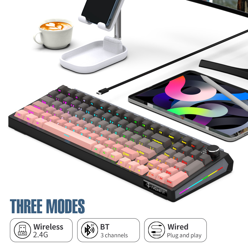 Bàn phím cơ Fullsize không dây JK980  - 3 mode kết nối - Cấu trúc gasket mount - Led RGB - App marco | BigBuy360 - bigbuy360.vn