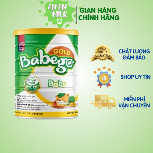 Sữa công thức Babego dành cho bé 400g/lon