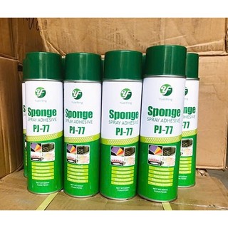  Keo xịt đa năng PJ77 dán xốp dán tường dán mút giấy dán tường thảm trải sàn Keo dạng xịt 
