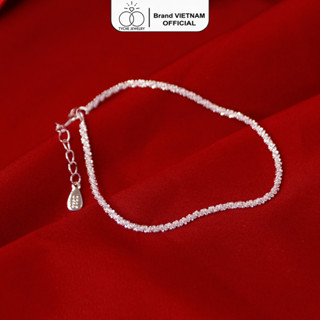 Lắc tay bạc nữ Tyche Blink dây xù bắt sáng lấp lánh Tyche Jewelry