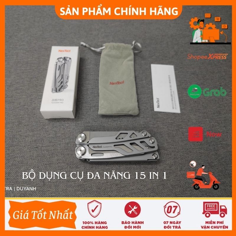Bộ Dụng Cụ Đa Năng Nextool 15 trong 1 - Chính Hãng