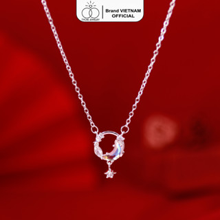  Dây Chuyền Bạc Nữ Tyche Ocean Nạm Đá Chốt Khóa Cao Cấp Trẻ Trung Phù Hợp Đeo Đi Học Đi Chơi Đi làm TYCHE JEWELRY 