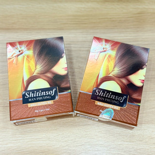 Shitinsof Hán phương Linh chi đen tóc - Nhuộm tóc thảo dược đen và nâu Shitinsof