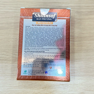 Shitinsof Hán phương Linh chi đen tóc - Nhuộm tóc thảo dược đen và nâu Shitinsof