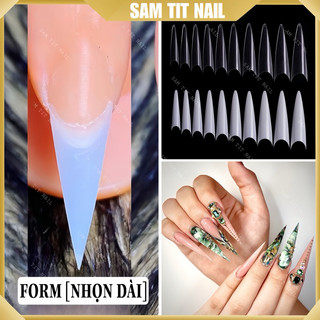 Móng nối form nhọn dài-ngắn  500móng  chuẩn form móng dẻo. 