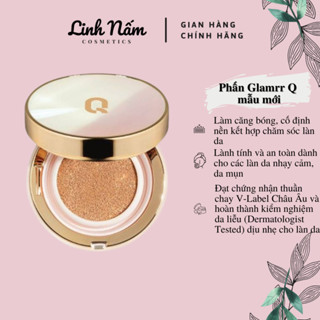 Phấn nước GLAMRR Q chống nắng, làm căng bóng, che phủ toàn diện Cushion SPF50+/PA++++