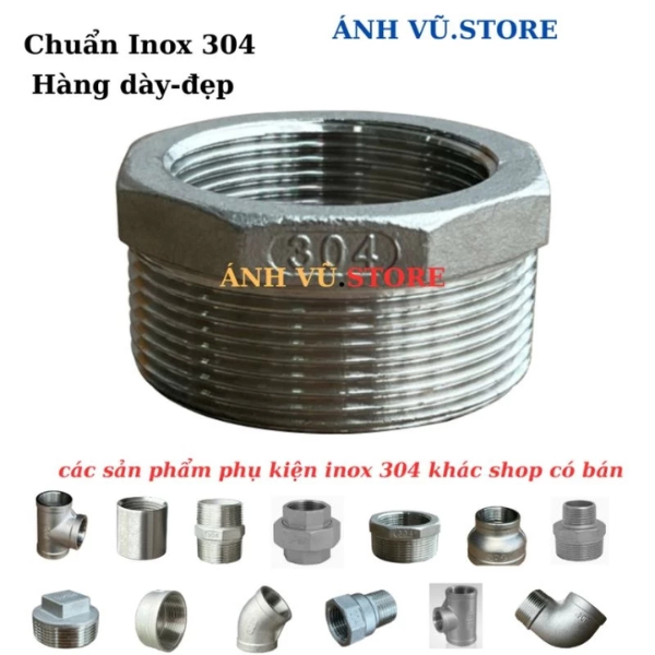 Cà rá inox 304 60mm × 15mm - 60mm - 49mm