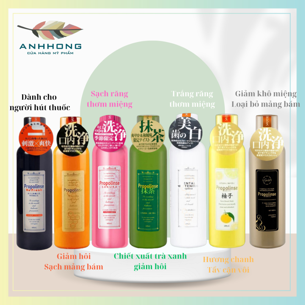 Nước Súc Miệng Propolinse Nhật Bản
