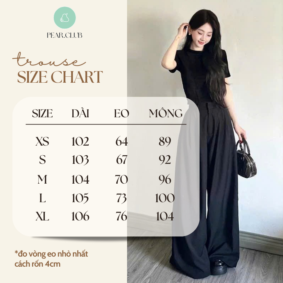 Quần ống rộng nữ LINA quần nữ cạp cao ống suông dài 105cm chất cotton cao cấp thoải mái đi biển, đi chơi - T10 | BigBuy360 - bigbuy360.vn