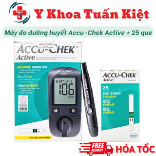 ✅ Máy đo đường huyết Accu-Chek Active