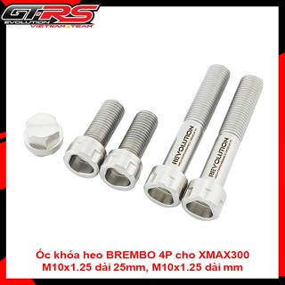 [Chính hãng] Ốc khóa heo BREMBO 4P REVOLUTION cho XMAX SH350 FORZA350