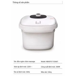 Bồn ngâm & massage chân hãng NANJIREN