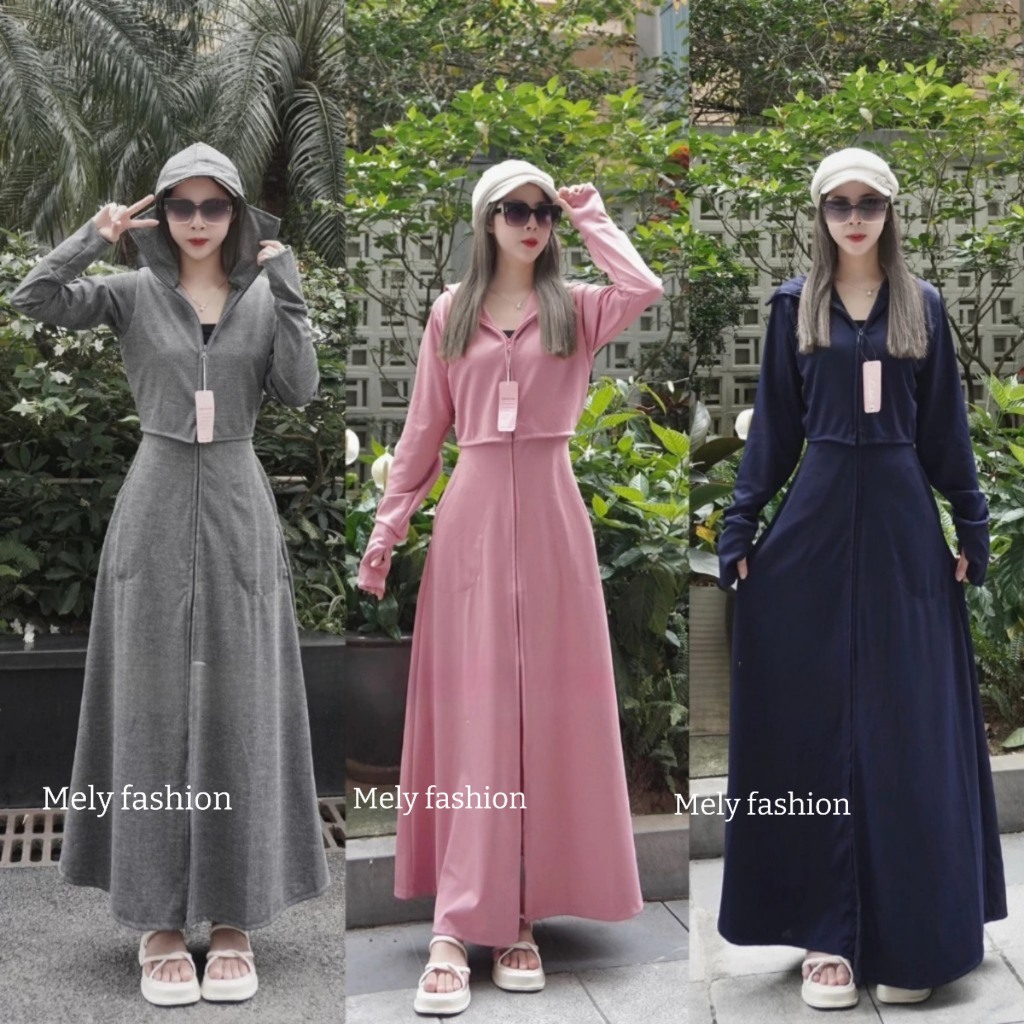 Áo Chống Nắng Toàn Thân Nữ Chất Umi HànUvt 50++  From Dáng Đẹp Chất Liệu Thoáng Mát Thấm Hút Mồ Hôi