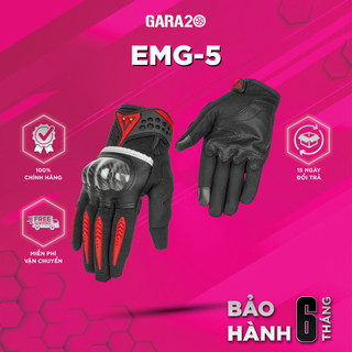 Găng Tay Bảo Hộ Nam Nữ EGO EMG-5 Dài Ngón Gù Bảo Vệ Đi Xe Máy Mô Tô PKL Cảm Ứng [Chính Hãng]