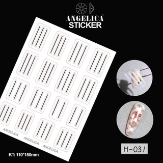  Miếng dán sticker nail 5D - Dán móng tay dạng nổi họa tiết hoa văn trang trí móng độc đáo  lẻ 1 tấm  