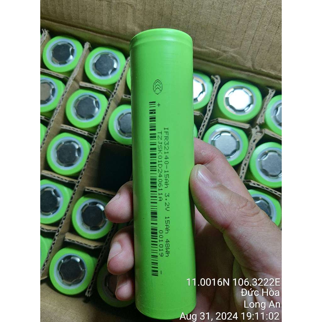 Xanh 32140 15Ah mới 100%, tặng kèm khung