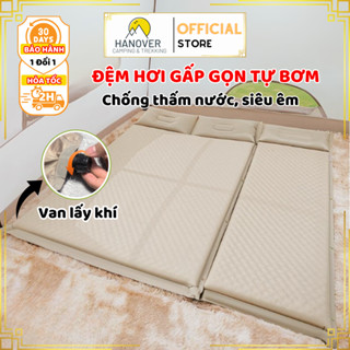 Đệm Hơi Dã Ngoại Tự Bơm Gấp Gọn Chống Thấm Nước Và Cách Nhiệt, Nệm Hơi Văn Phòng Tự Phồng Tiện Lợi