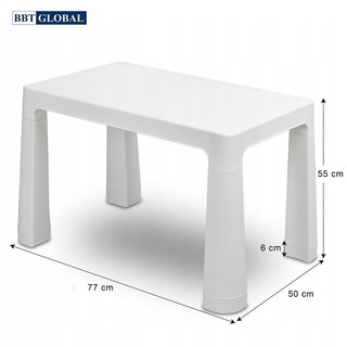 Bàn học cao cấp BBT Global cho bé,  nhựa nguyên sinh cao cấp, dày dặn, phù hợp cho bé 2-10t