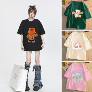 Áo Thun Nam Nữ Cotton Loại Đẹp  Áo Form Rộng Tay Lỡ Nhiều Mẫu Phông Unisex In Hình Phong Cách Hàn Quốc