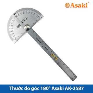 Thước đo góc 180 độ asaki ak-2587