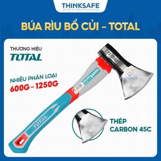 Búa rìu Total trọng lượng 600g - 1250g, dài 390 - 450mm, thép carbon 45C rèn thả Rìu chẻ củi, phá dỡ đa năng, cứu hộ