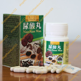 ( Loại 1 ) Gout Xanh Malaysia - Niao Suan Wan 40 Viên - Giảm Cơn Đau Xương Khớp, Gout